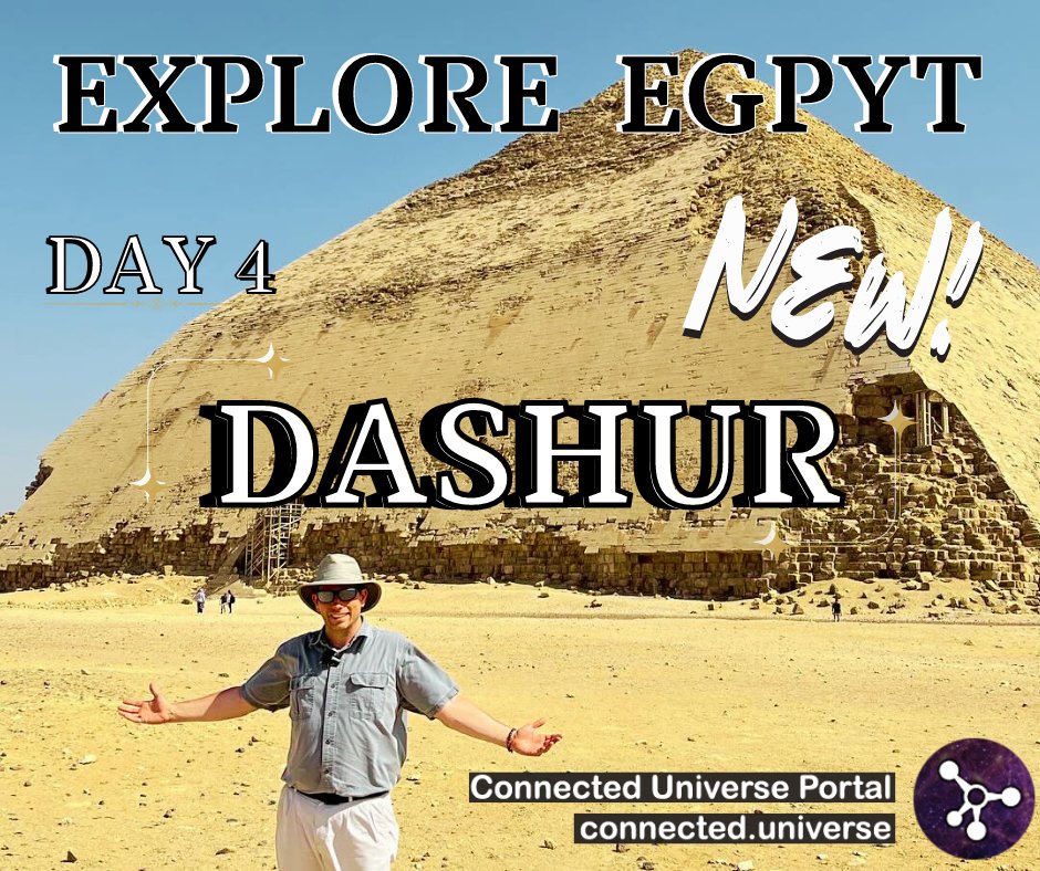 MikeRicksecker's tweet photo. Unveiling the mysteries of Dahshur! Explore the Red Pyramid and Bent Pyramid, as we shed light on their dualistic design and the many theories about their purpose. Join in on the adventure at https://t.co/YfMkONZ7ti #Dahshur #RedPyramid #BentPyramid #AncientEgypt #travel #vlog https://t.co/QTR1E311PN