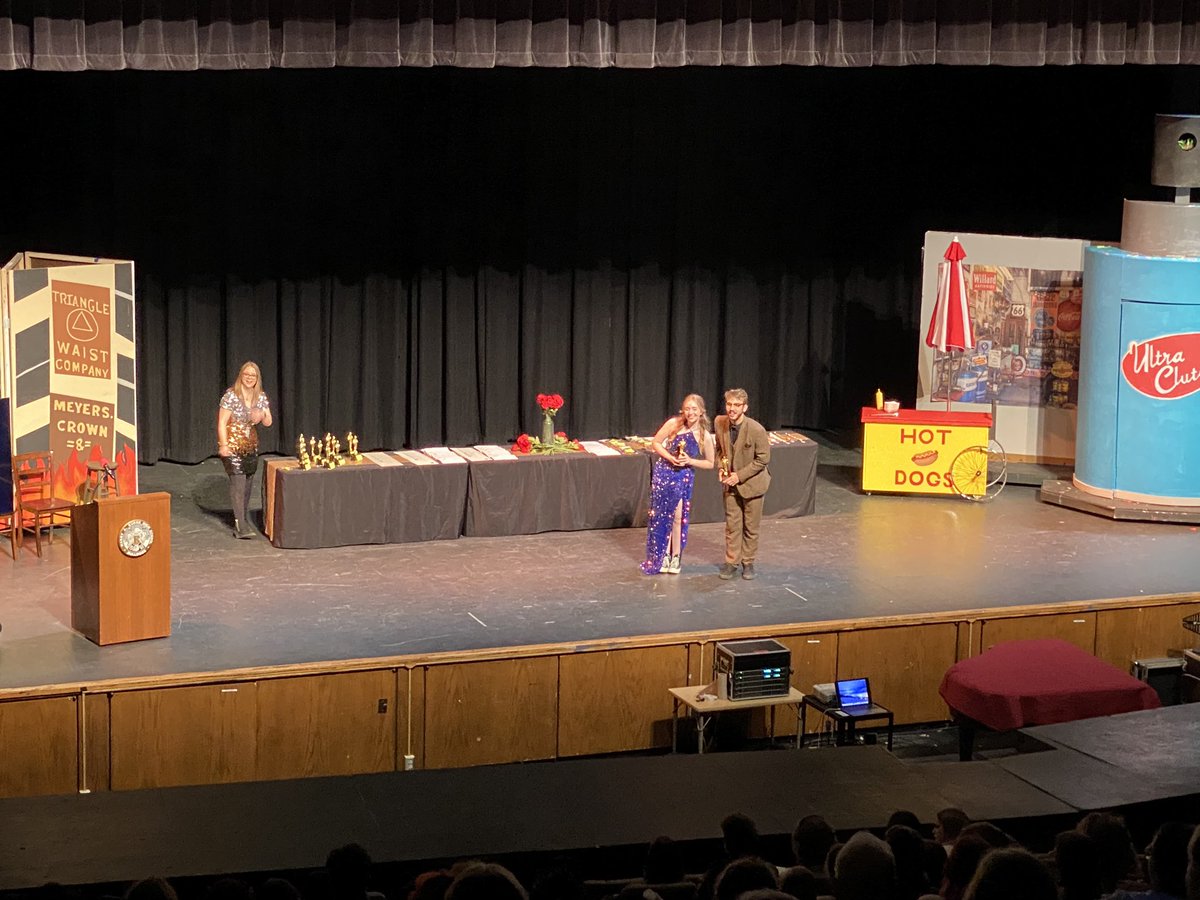 The Stars are all here for <a href="/BurkeTheatre/">Burke Theatre</a> Annual “Goldies” Theatre Awards 🖤💛🎭 A great night of recognitions for our award winning theatre department 🖤💛 #WeAreBurke