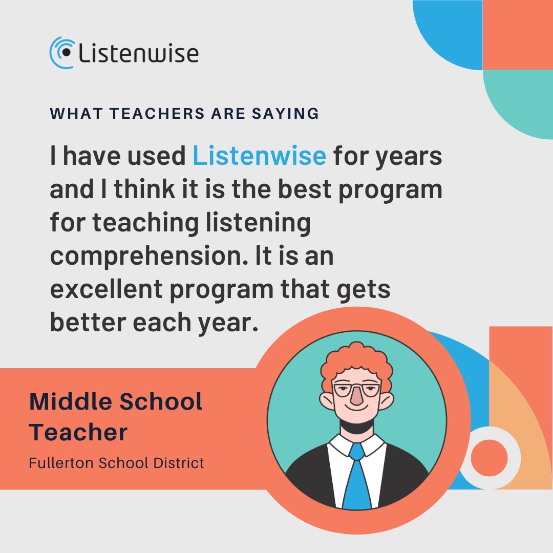Sign up with Listenwise to start teaching with high-quality, engaging content without adding more to your workload.

Kick off your free premium trial today: bit.ly/4ak44TE 
#caedchat #caedu #mschat