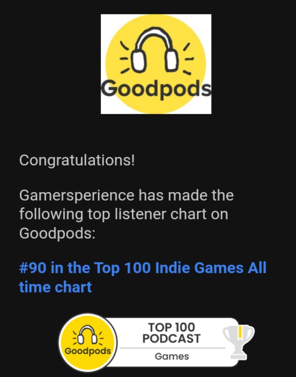Another one for 'how the FUCK did this happen?':
Any way to see number of listens on Goodpods either in app or on desktop browser?
