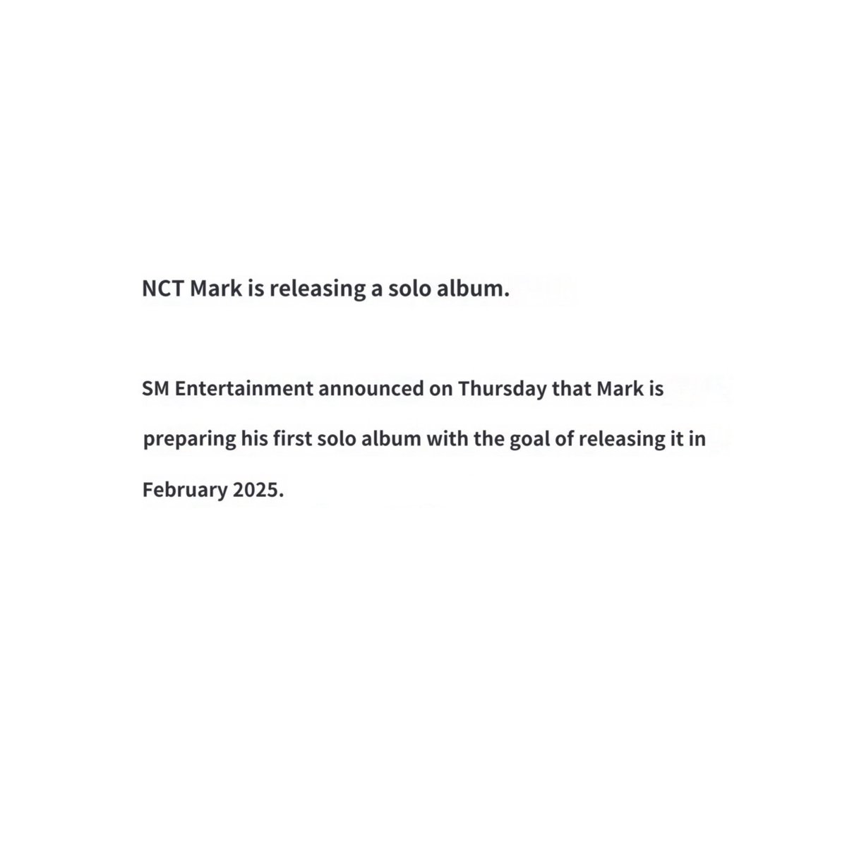 Ieemarkees's tweet photo. mark lee solo album in february 2025! https://t.co/1OU2SSf4CS