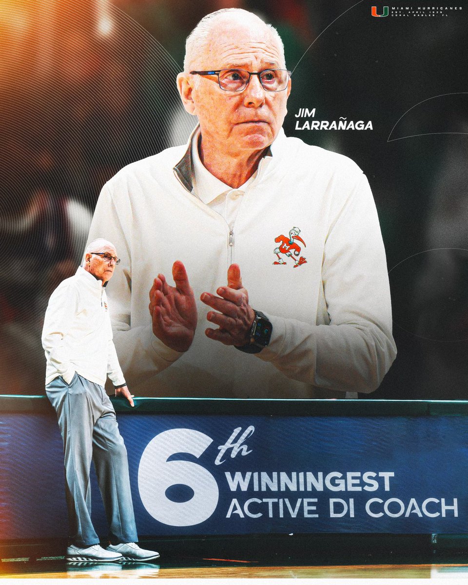 Coach L 🐐 The 6th winningest active coach in the NCAA 📈
