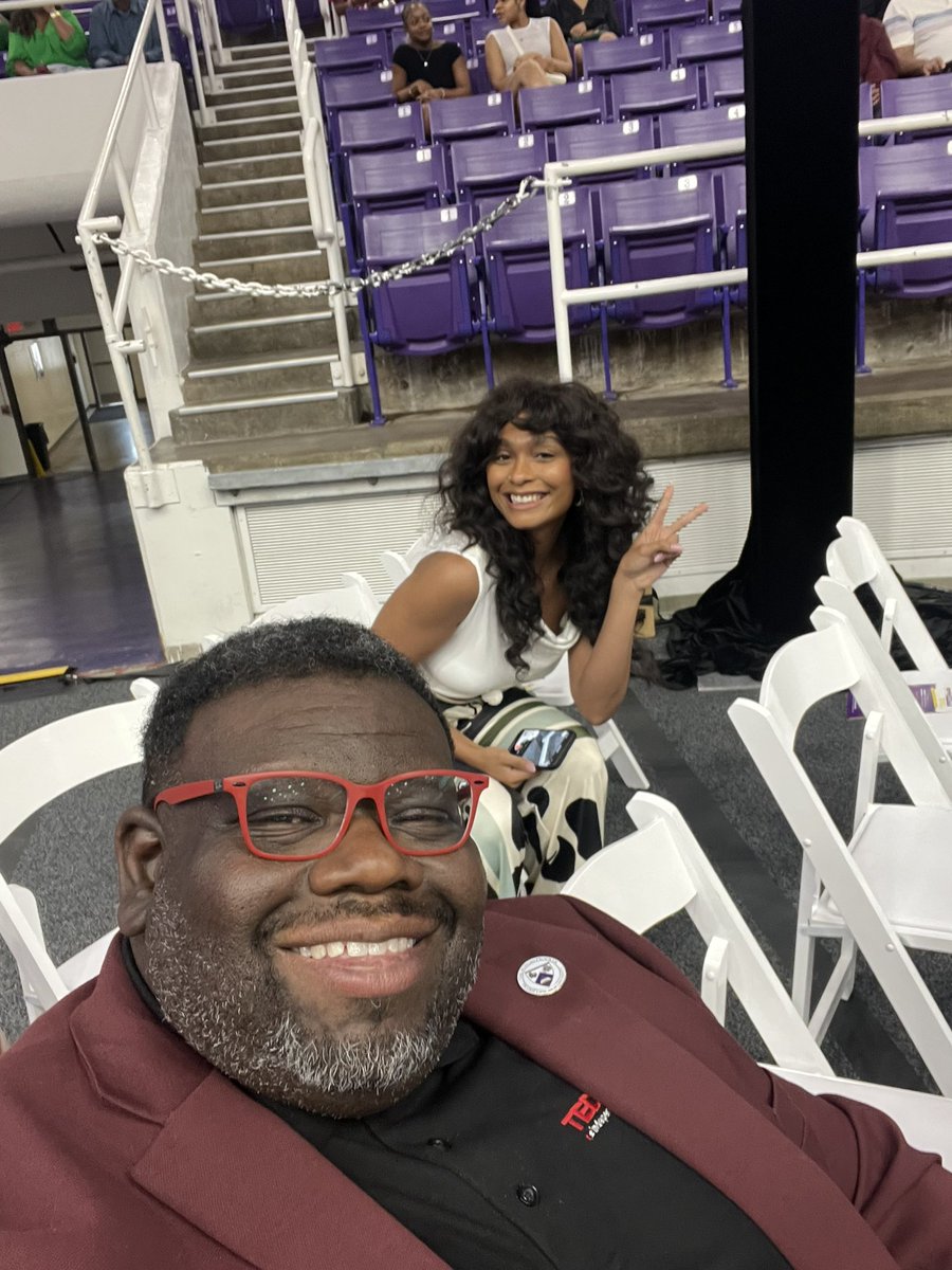 At the @PVAMU Alumni Pinning Ceremony supporting Jarren and the class of 2024. #pvalumni2024