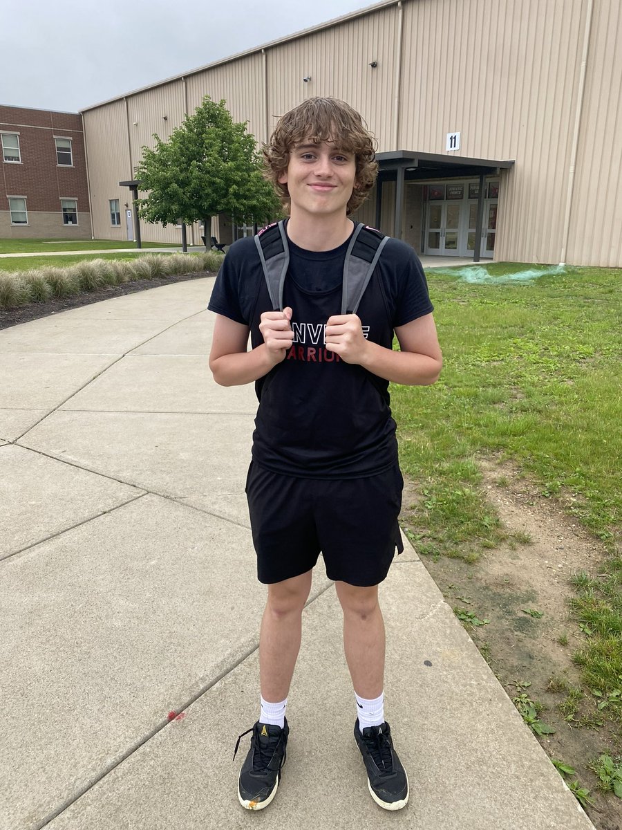 🚨Conference champ!🚨Luke Hensley brings home 1st place tonight in both shot and discus! Congrats, Luke!