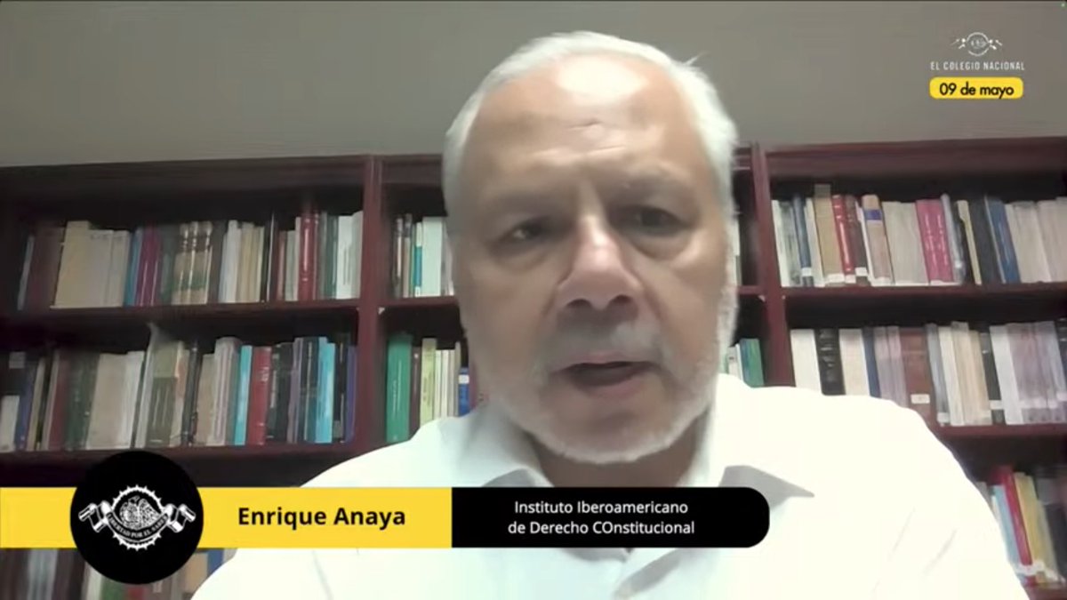 #EnVivo I La #Constitucion de 1983 es considerada la segunda de mayor vigencia en el panorama salvadoreño, comenta Enrique Anaya, investigador del @IIDCUNAM. 📜🇸🇻 👉 colnal.mx/agenda/la-cons…