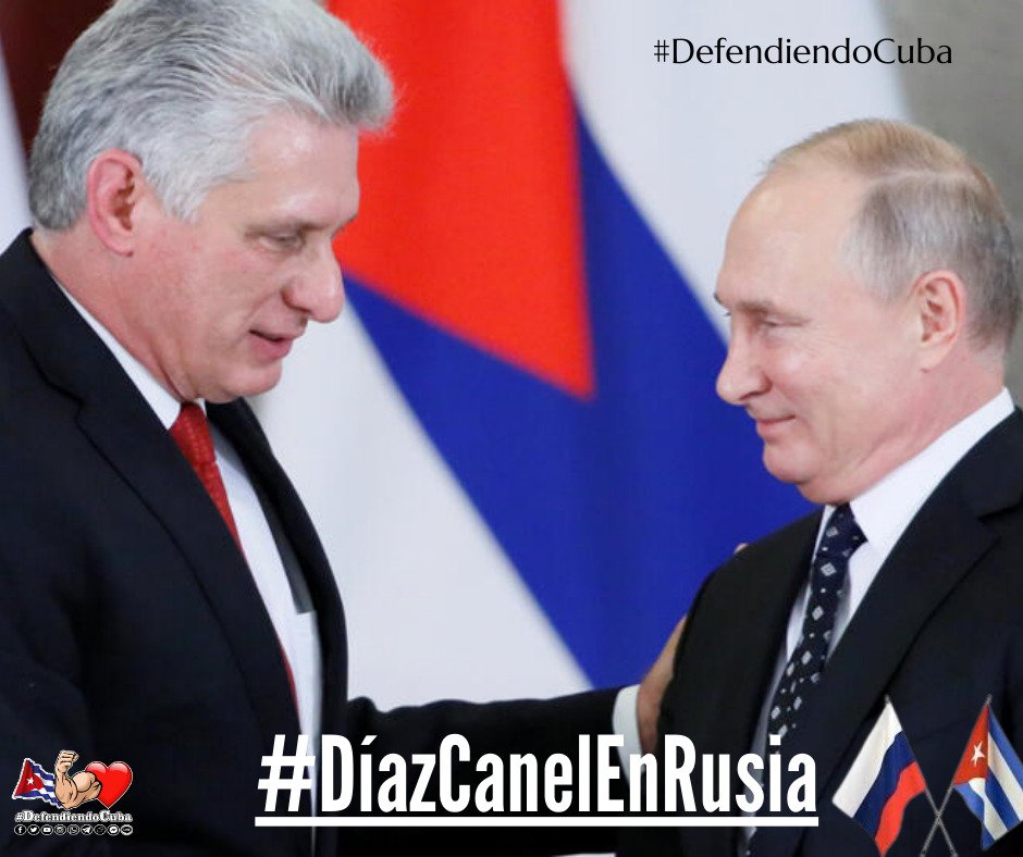 Es una realidad 👇 ‼️‼️ #CubaNoEstáSola ‼️‼️ #DiazCanelEnRusia #DefendiendoCuba🇨🇺💪❤️