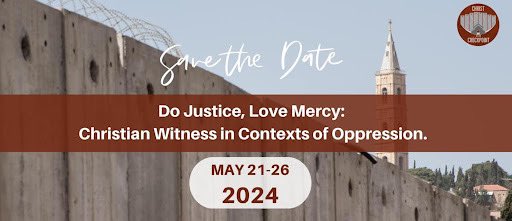Some of my favorite people live in Palestine. And some of the church’s best theologians live there. I’m headed over in 2 weeks to be with them in the West Bank… please consider joining me. It’s not too late. May 21-26… we’ll be meeting up in Bethlehem, the birthplace of Jesus,