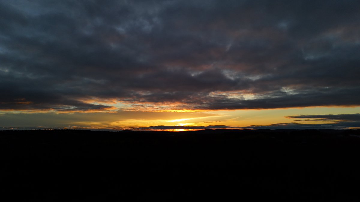 #sunset #dronephotography #Maine