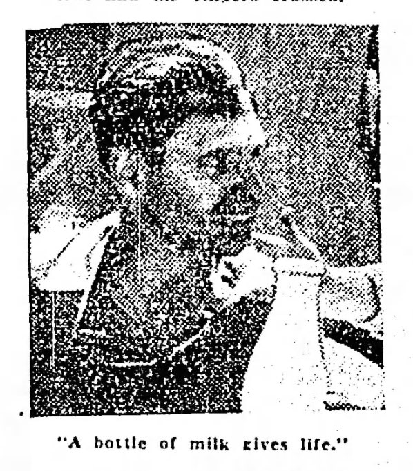 I’ve been combing through newspapers to see if I could find a photo of Louis Meyer drinking milk in 1936 for my photo thread and this… is as close as I got: #Indy500
