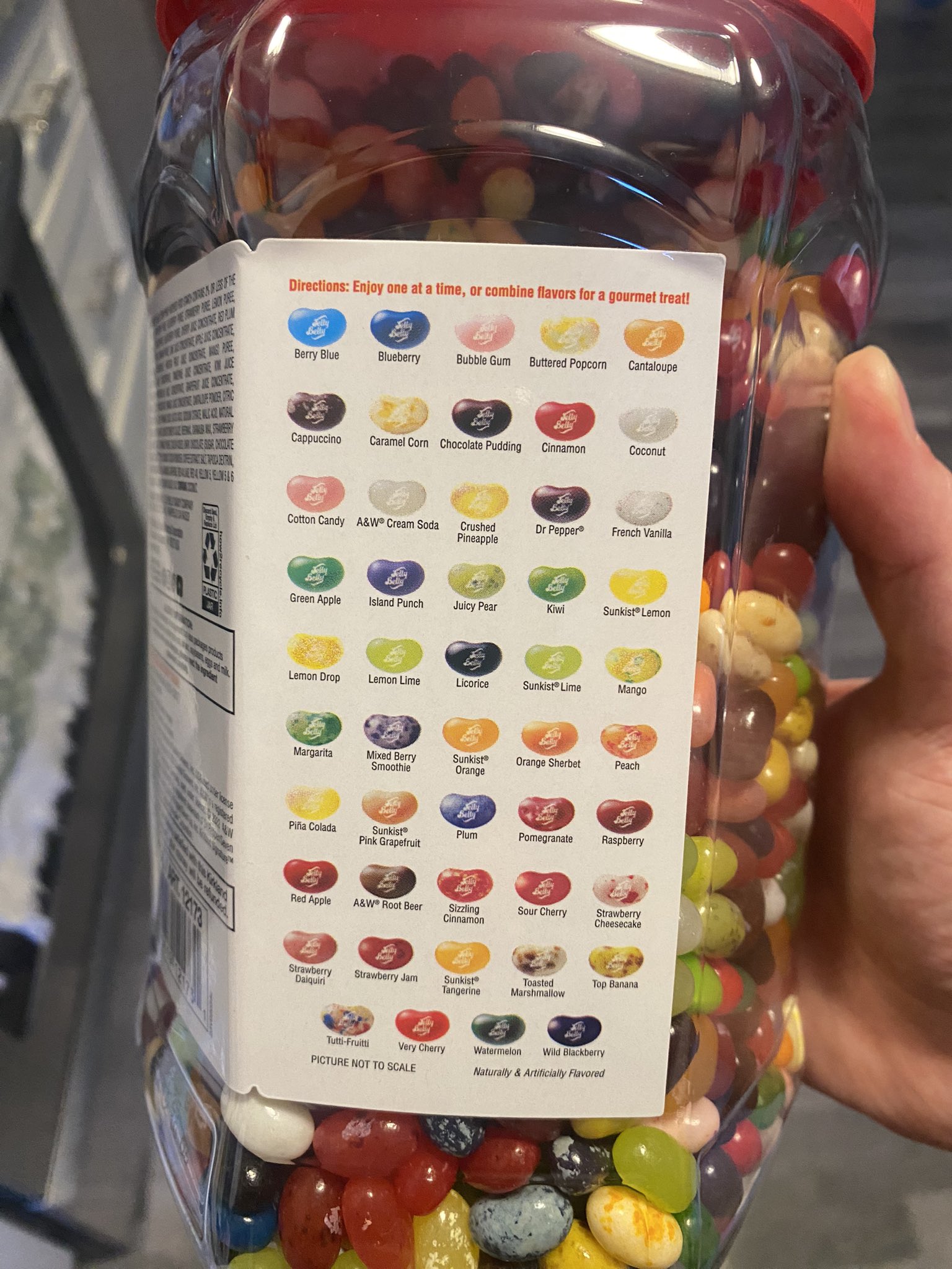Jelly Belly 49 Flavor Chart