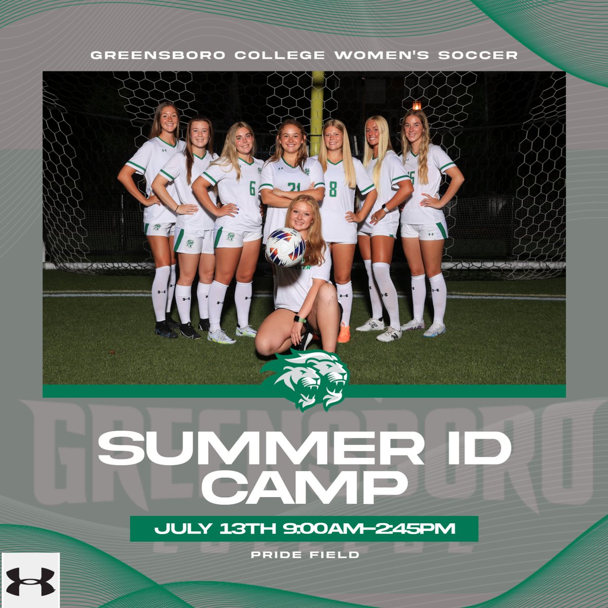 Register today for our Summer ID Clinic on July 13th via:…llegewomenssoccercamps.totalcamps.com prior to June 1st for $25 off. We look forward to seeing you in July! <a href="/GC_Pride/">GC Pride Athletics</a> #weareonepride