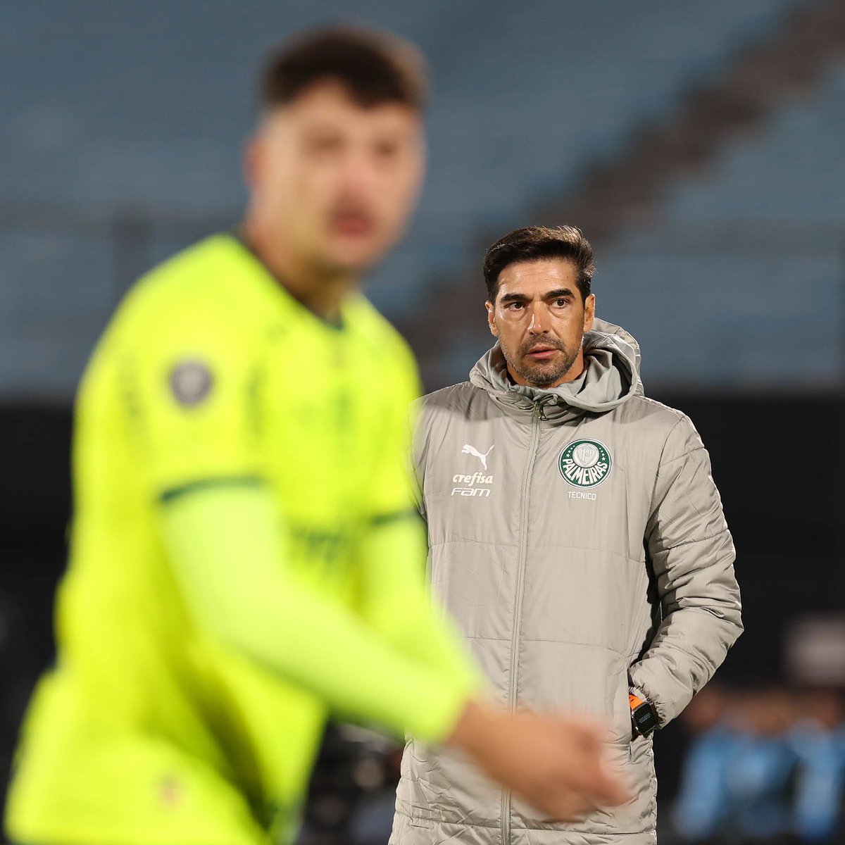 luccasgmelo's tweet photo. Repórter: "Se fosse chamado para a Seleção de Portugal, você aceitaria?"

Abel Ferreira: "Minha seleção é o Palmeiras" https://t.co/V0fGvq9SW5