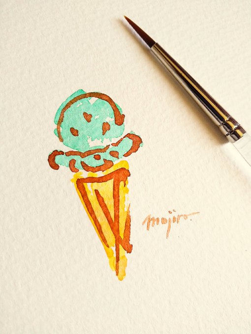 「アイスクリームの日」 illustration images(Latest))