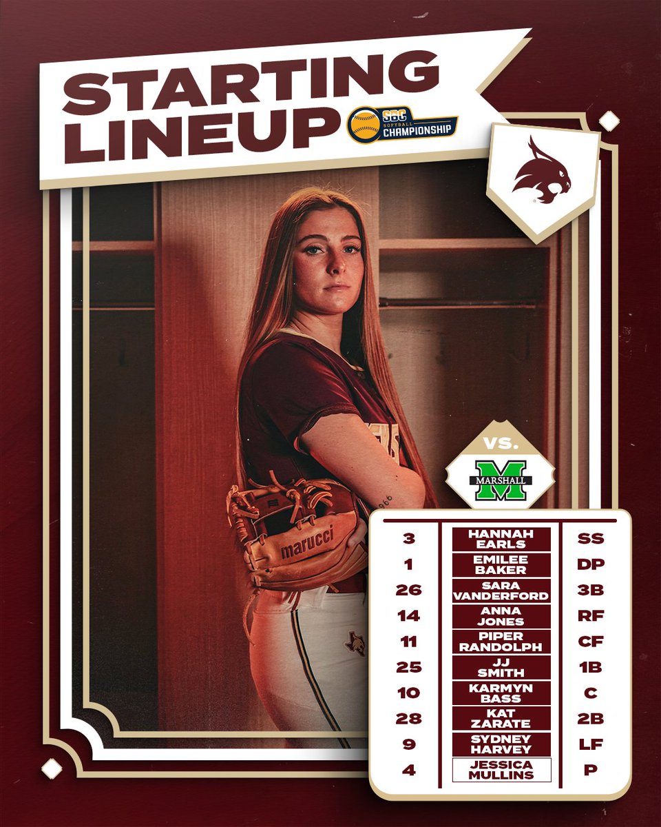 Starters to open our run in the 2024 Sun Belt Tournament😼

#EatEmUp x #SunBeltSB
