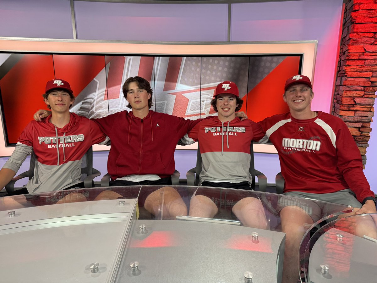 Thanks to Morton Potters for joining us on 25 Sports Prep Rally