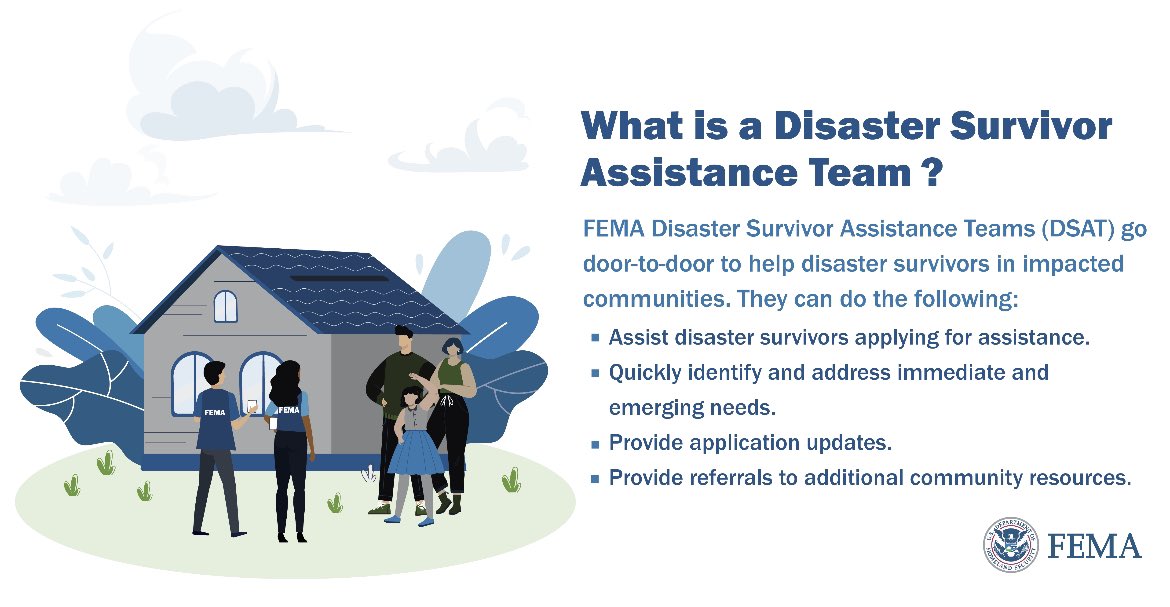 #Oklahoma, impacted residents of Carter, Hughes, Love, Murray & Okmulgee counties can meet with Disaster Survivor Assistance teams at the Dickson Police Dept. in Ardmore 📍Dickson Police Department & Town Hall 35 Eastgate Loop Ardmore, OK ⏰ 8am-6:30pm ▶️fema.gov/press-release/…