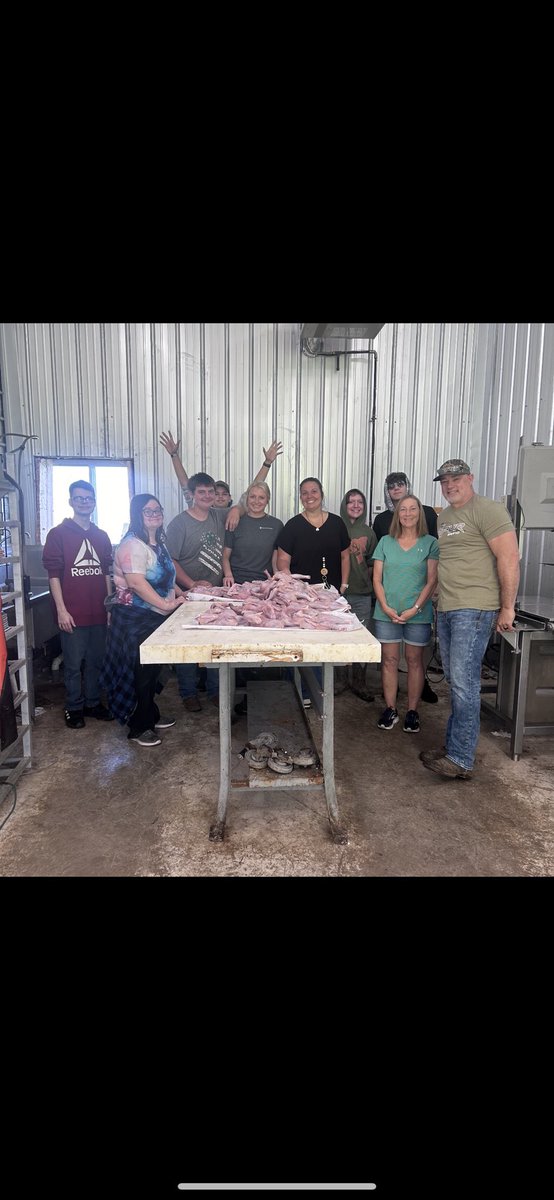 FLCS ag class got hands on experience with what it takes to process chickens. These chickens were raised from a day old and will be served at our end of the year dinner next week! 
#BuildingTheCulture
@mrsgause_flcs