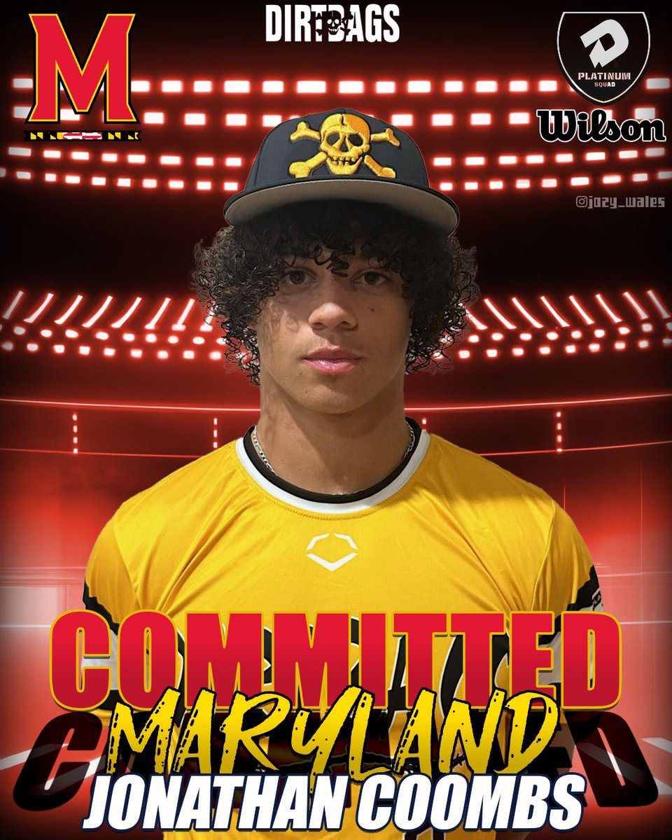 Congratulations Jonathan Coombs (2025 Dematha Catholic High School (MD) OF) on his commitment to University of Maryland! ☠️🆙