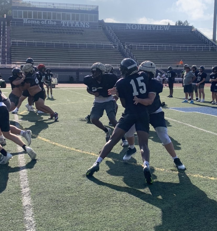 The guys really got after it today with the offense setting the tone early and often. We’ve had 4 very competitive days and keep improving daily. S/o to the University of South Florida for coming through and recruiting our guys. #ALLN