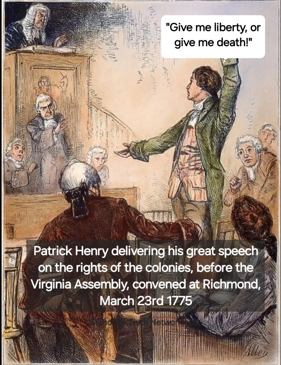 I stand with Patrick Henry today in 2024.