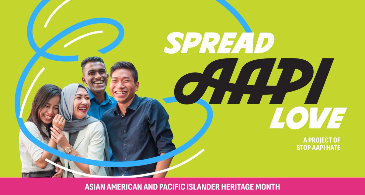 After 4 years of talking about anti-Asian racism, Asians and Pacific Islanders want to show we are more than just victims of hate. Check out @StopAAPIHate’s new #AAPIHM campaign, #SpreadAAPILove, for stories of AAPI strength, resilience, and power.
➡️ SpreadAAPILove.org.