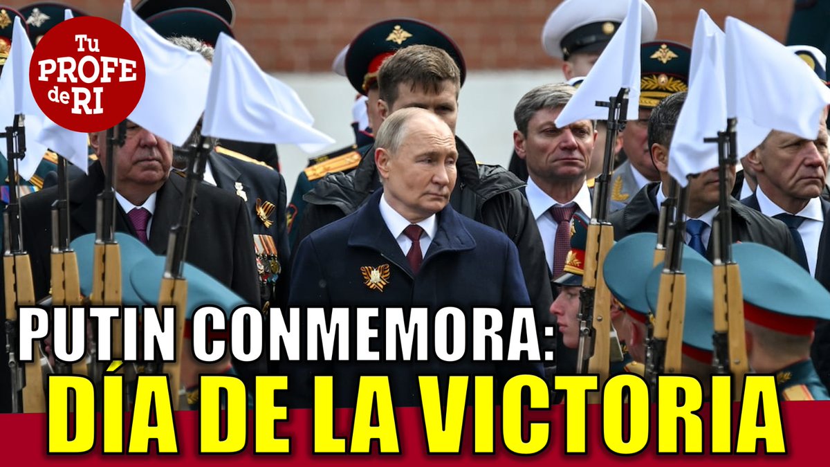 🔴 #PUTIN CONMEMORA DÍA DE LA VICTORIA | #EUROPA TERGIVERSA LA HISTORIA | ¿ES #BIDEN, PRO #HAMAS? ✍️ ¿Qué busca Polonia al alertar a su población de una invasión rusa? ✍️ ¿Son creíbles las líneas rojas de #Biden sobre #Israel? 👇 youtube.com/live/RYNxDij5n…