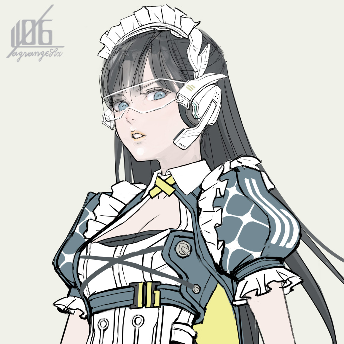 「#メイドの日 気に入ったデザインなので何度でも再掲、見て! 」|lotz┃NEOKET4【F08】のイラスト