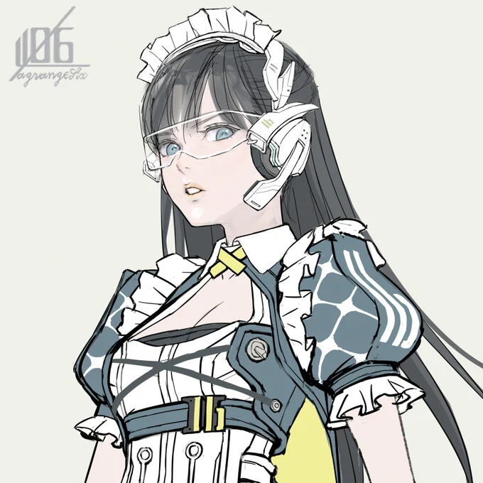 #メイドの日 気に入ったデザインなので何度でも再掲、見て! 