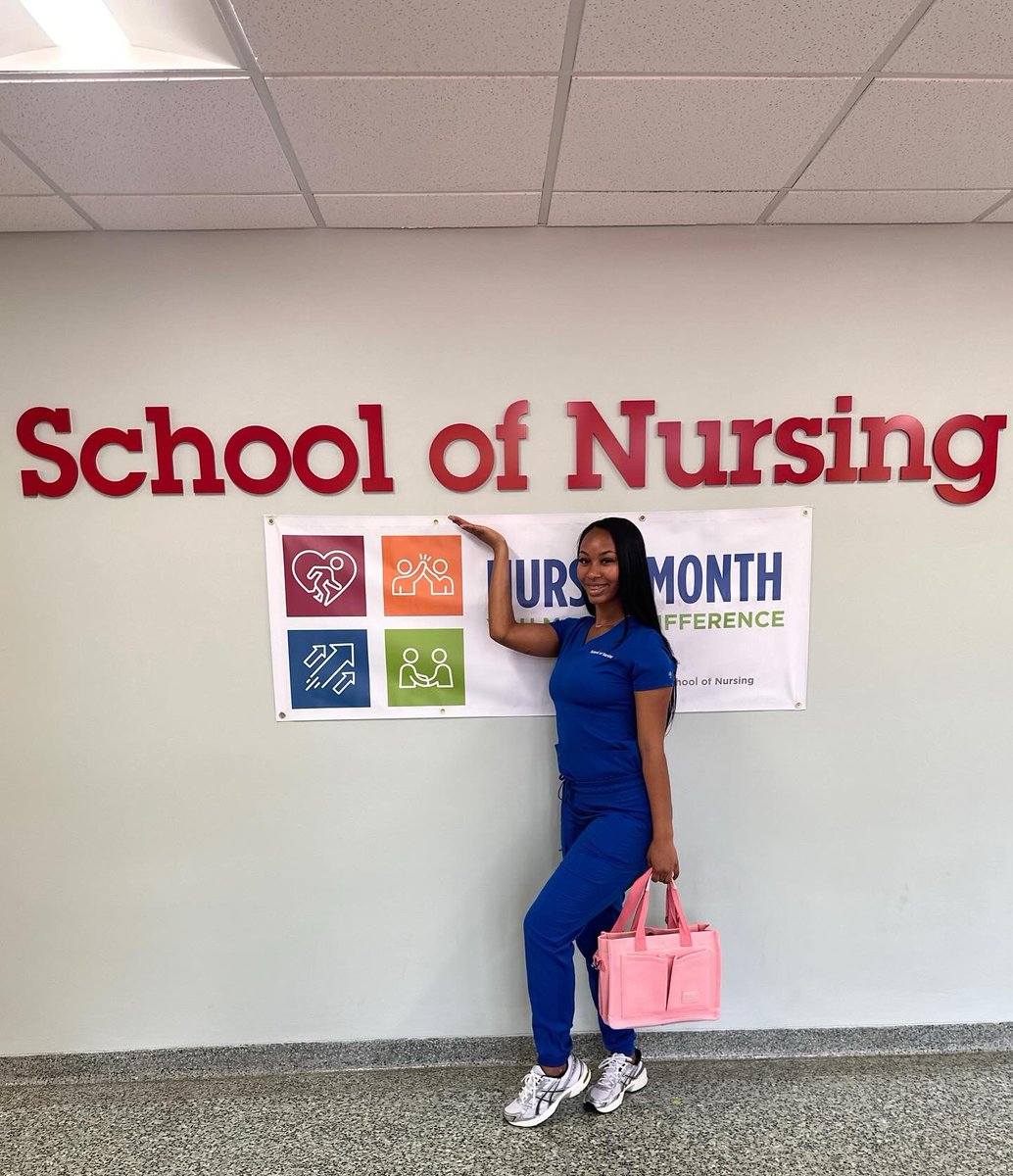 Officially a senior ! Happy nurses week 🎉