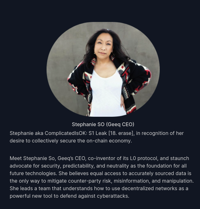 Meet our CEO.  Every day is a day for #WomenInTech.
