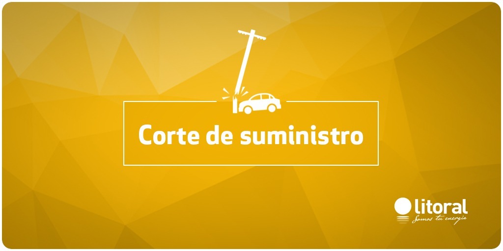 #LitoralInforma: Corte de suministro eléctrico que afecta a los hogares del sector #LaPetrilla en la comuna de #Algarrobo, es debido a #Postechocado. El horario estimado de reposición es a las 03:00 horas. Reiteramos el llamado a conducir con precaución.