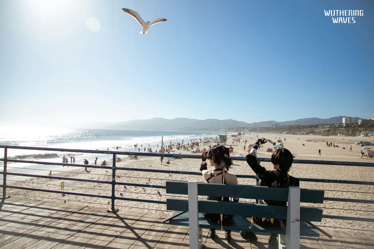 Wuthering_Waves's tweet image. Stop 1 - Los Angeles

These are moments before and after dusk spreads its shades. The salty breeze is rustling as we travel through the glowing sands and city streets.

13 days till we meet you, Rovers.

Retweet this post for a chance to win a postcard that captures those…