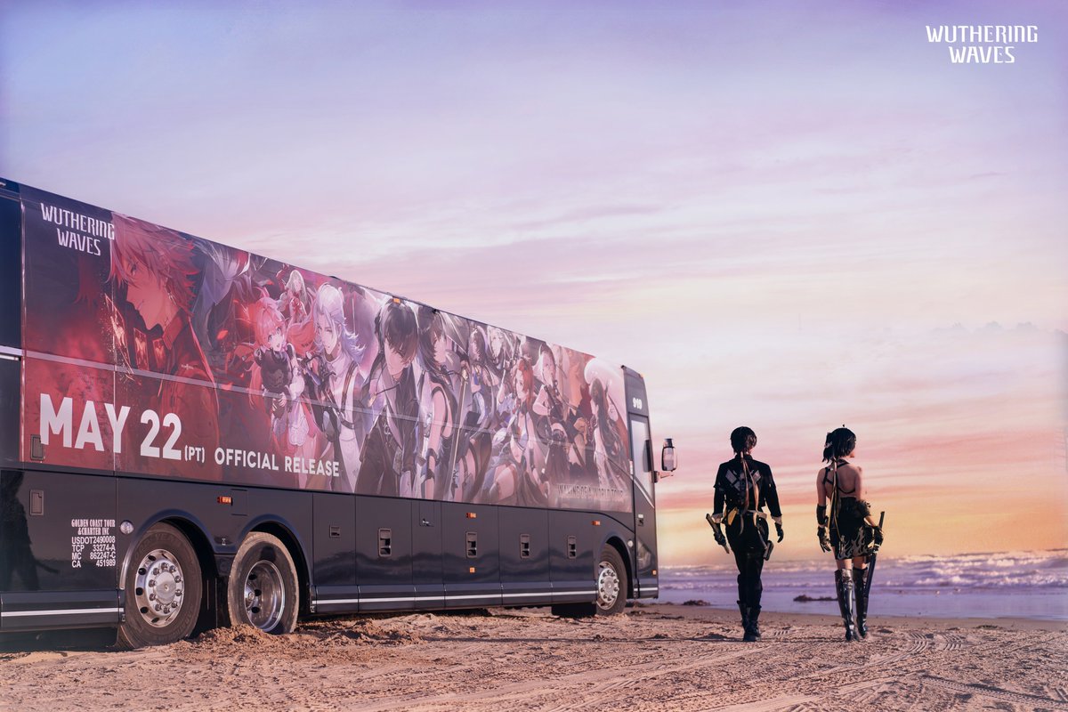 Wuthering_Waves's tweet image. Stop 1 - Los Angeles

These are moments before and after dusk spreads its shades. The salty breeze is rustling as we travel through the glowing sands and city streets.

13 days till we meet you, Rovers.

Retweet this post for a chance to win a postcard that captures those…