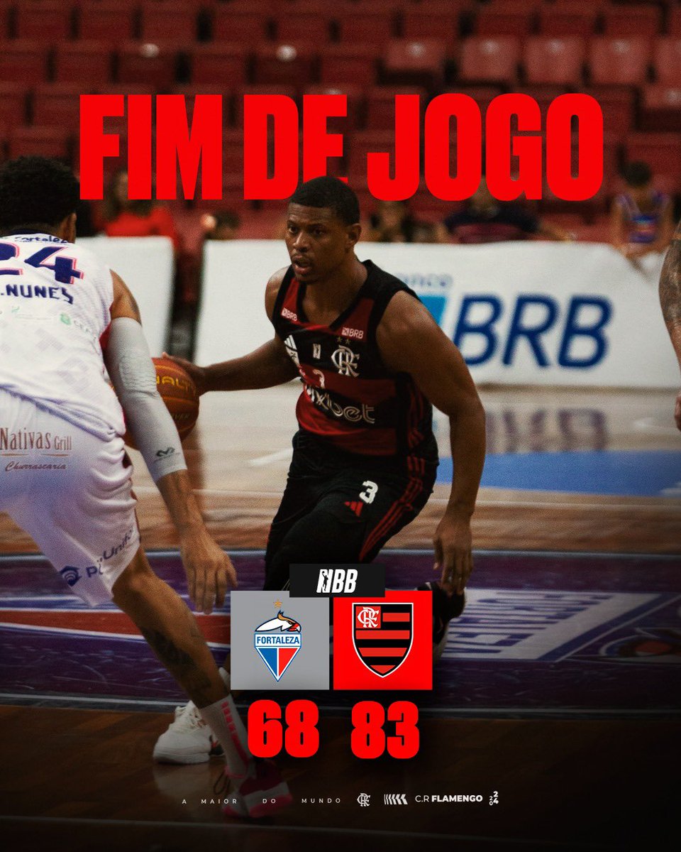 FIMMMMMMMMMMMMMM DE JOGOOOOOOOOOOOOOOOOOOOOOOO! O #FLABASQUETE VENCE O FORTALEZA E VARRE A SÉRIE DE QUARTAS DE FINAL DO NBB! AGORA É SEMI! VAMOOOOOOOOOOOOOS!