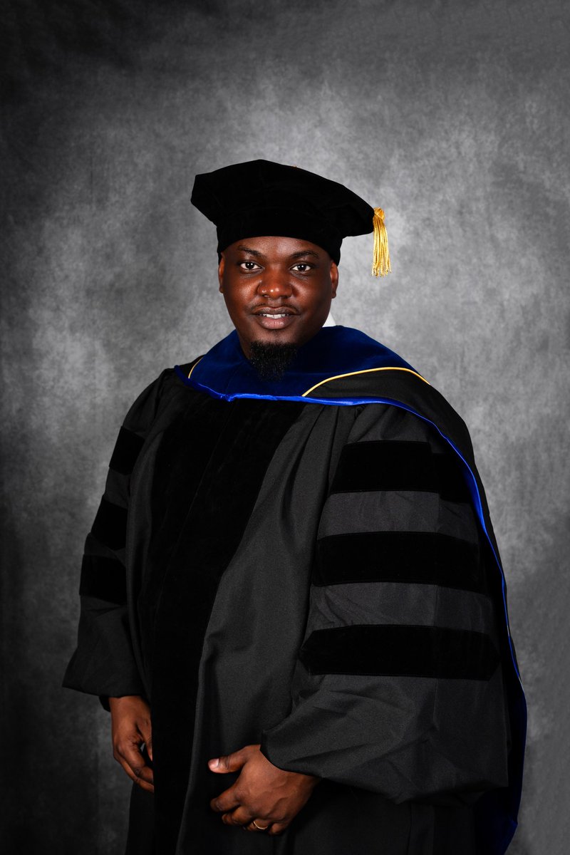 DrRayCC's tweet image. Today, I proudly stand as a symbol of hope, resilience, and the transformative power of education. This degree isn't just mine; it's a victory for every person who dared to dream beyond their circumstances. #FirstGenGraduate #PsyD #DoctorateDegree #Psychology #BlackPsychologists