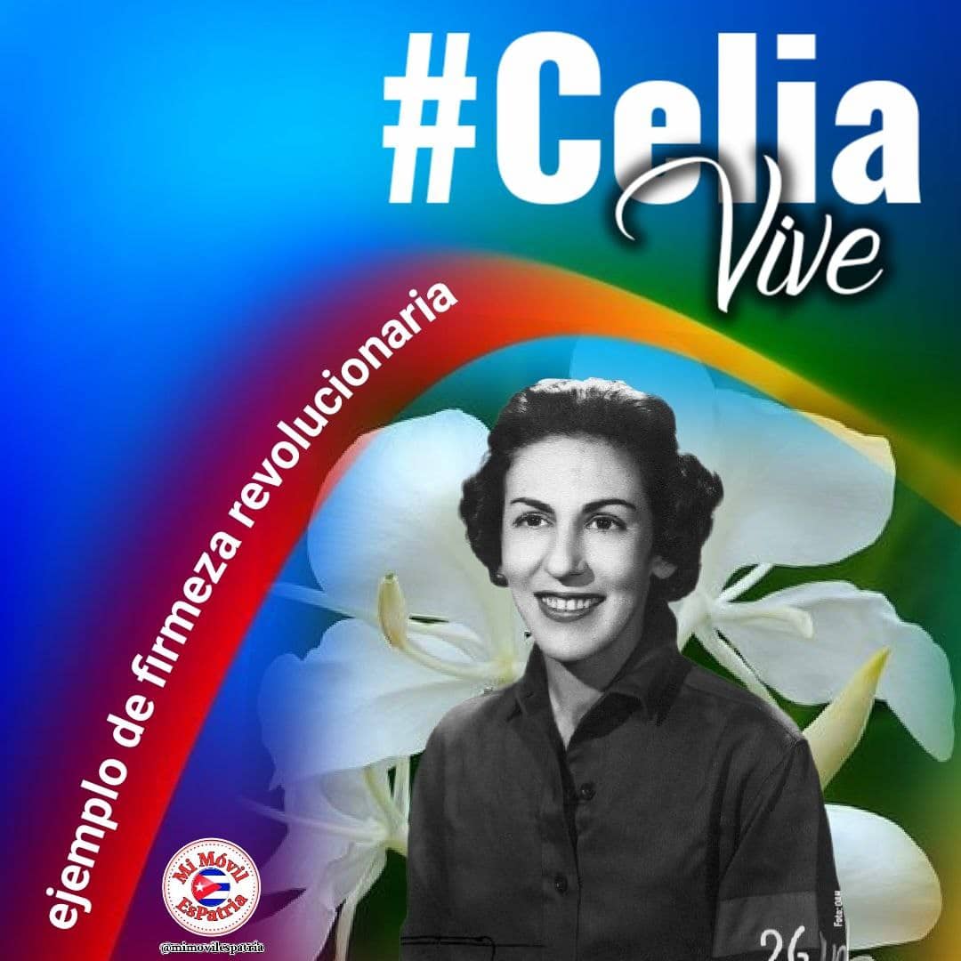 El 9 de mayo de 1920 vio la luz uno de los seres más valientes y leales. Celia nuestra y de muchísimos cubanos y cubanas. #CeliaVive #Cuba 🇨🇺 @cdinuevavalenc2 #Cubacoperaven