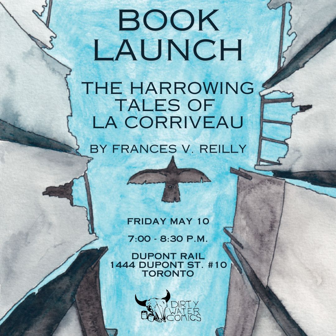 The Harrowing Tales of La Corriveau launches TOMORROW! Can't wait to see you there! #canlit #canadacomics #currentlyreading #graphicnovel #comics #indiecomics #indiepublishing #canadianhistory #lacorriveau #handdrawn #canadien #comicart #outnow #newrelease #newbooks #booklaunch