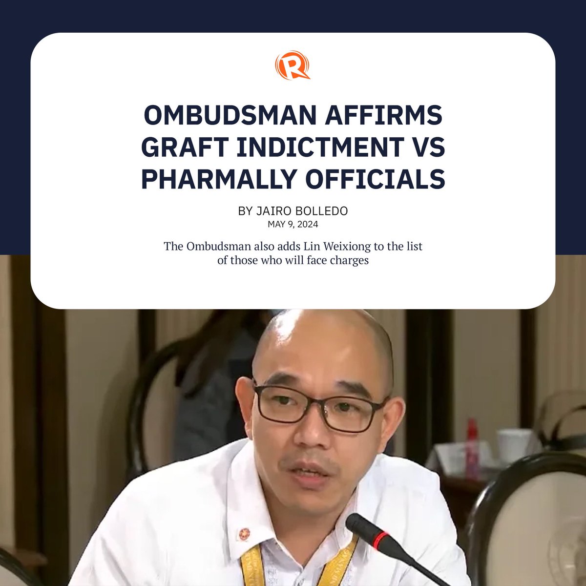 The Office of the Ombudsman has affirmed its resolution that recommended the filing of graft charges against officials involved in the Pharmally Pharmaceutical Corporation mess. rappler.com/philippines/om…