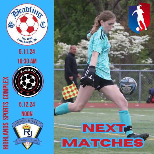 Winding down the 2023-24 regular season! 2️⃣ big home fixtures this weekend! 

Let’s go!

#weoverme #teamfirst #closethegap 
@BeadlingSoccer @GAcademyLeague