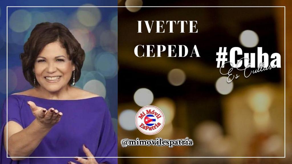 Llega la noche de jueves para disfrutar de la buena música cubana, hoy con una propuesta fenomenal, una voz espectacular, junto a #MiMóvilEsPatria te invitamos a deleitar con Ivette Cepeda, una de las cantantes cubanas del momento. #CubaEsCultura