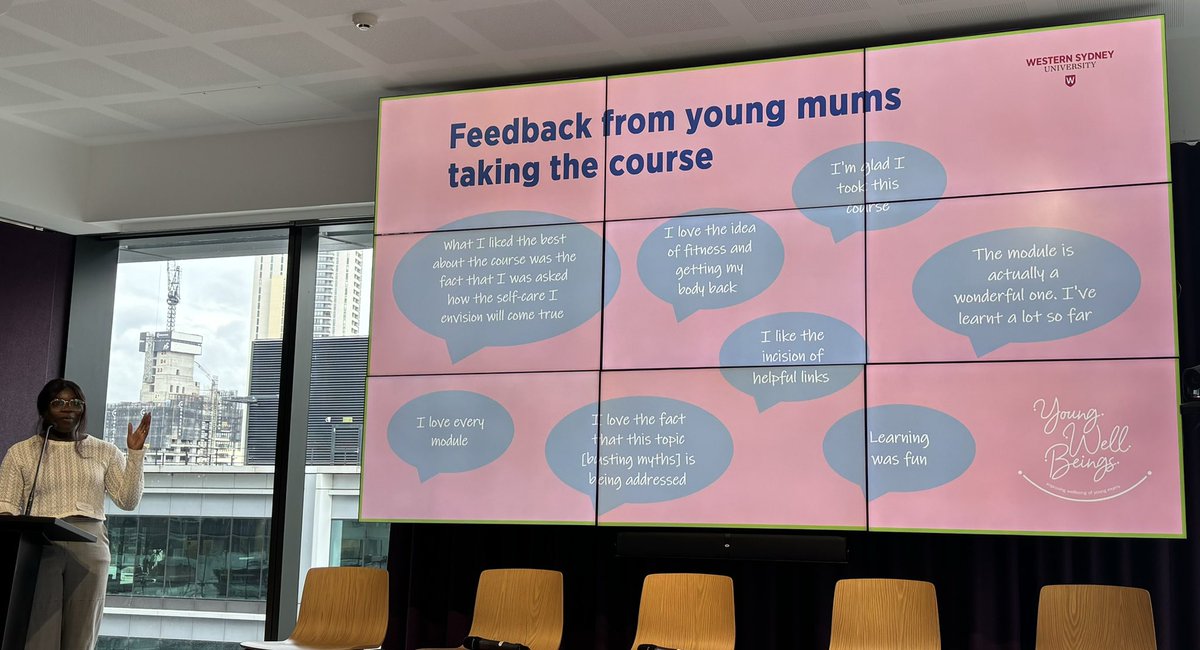 SarahLewisWSU's tweet image. Powerful, inpactful #codesigned perinatal wellbeing resources lead &amp;amp; launched today by  @westernsydneyu @WestSydHealth @SWSLHD. Fantastic and moving talks from #HonEmilySuvaal and young Mums for @youngwellbeings