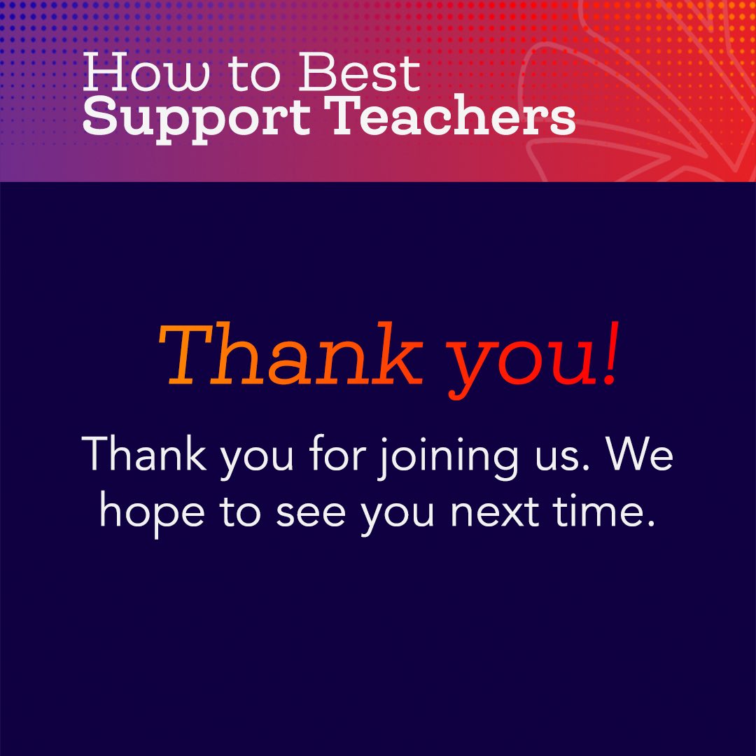 MissMoeTeaches's tweet image. Thank you all for joining us for tonight&apos;s conversation - it was a pleasure and a blast to host! Let’s connect!

Stay tuned for the next #TeachingChannelTalks coming soon!