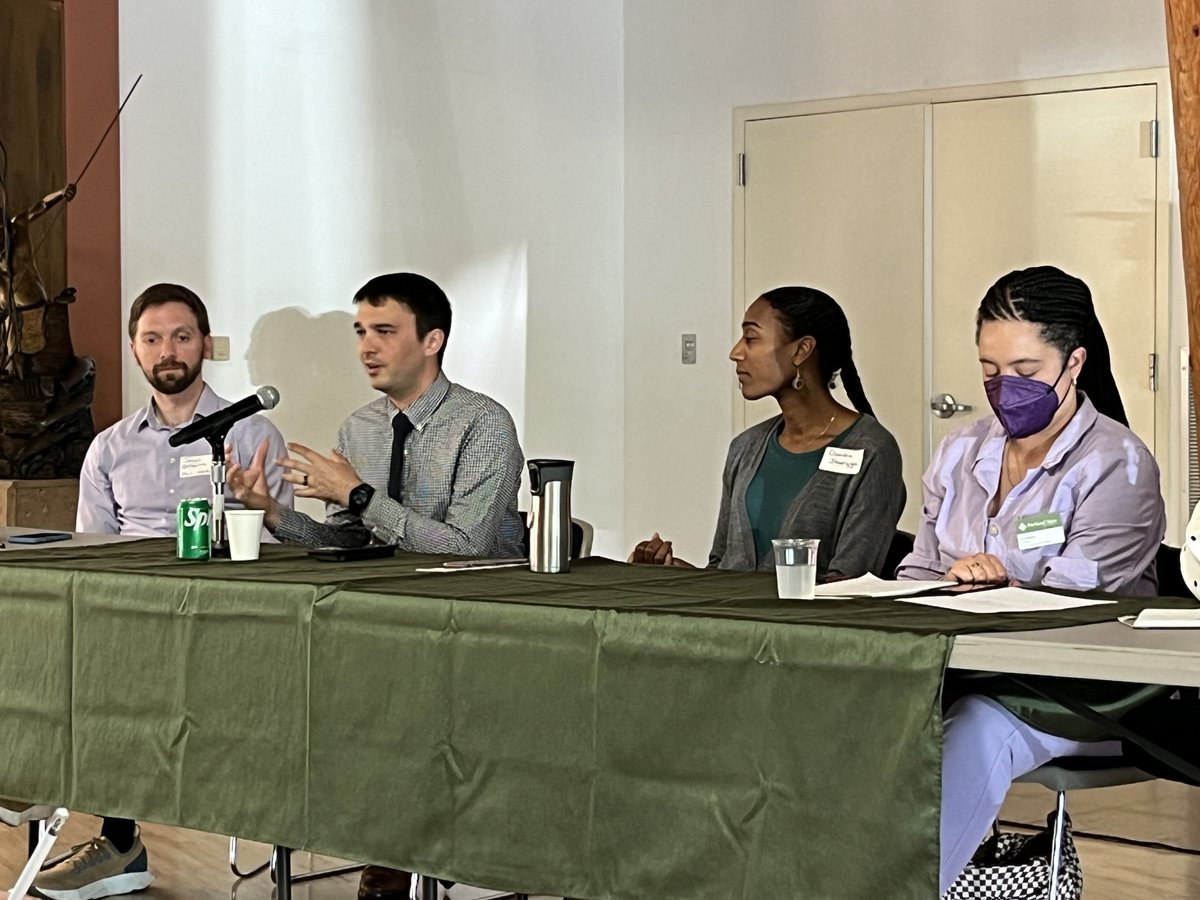 Today, the Portland State Homelessness Research & Action Collaborative hosted an all-day Homelessness and Housing Insecurity Symposium where JOHS presented on the Alternative Shelter Evaluation Report, and the Class, Compensation, Benefits Study.