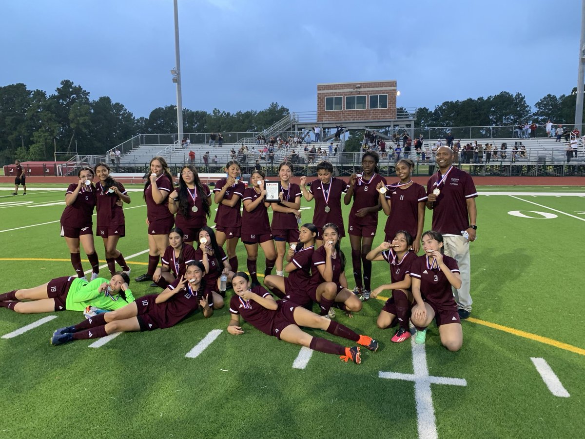 Congratulations to ⁦@Grantham_AISD⁩ 8th grade girls for a terrific season! They defeated an excellent ⁦@PlummerMS_AISD⁩ team to become the 2023 champions ⁦@AldineISD⁩ ⁦@AldineAthletics⁩