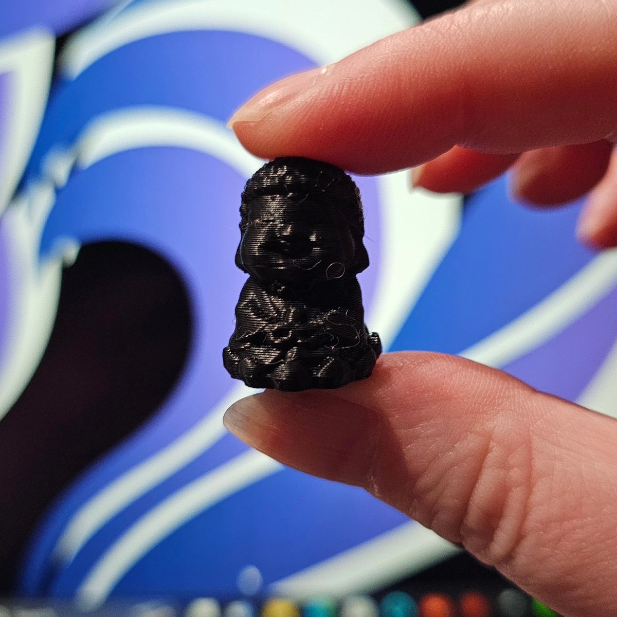 Might just be the smallest Buddha ever 3d printed 🤣🤣🤣