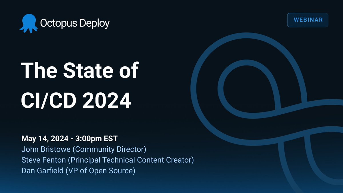 📢 Join us for a webinar about the 2024 State of CI/CD Report by the CD Foundation. We'll explore the latest #CICD trends and insights, and discuss the critical role of #DevOps in improving development processes. Register here👇 streamyard.com/watch/kDpfmMNb…