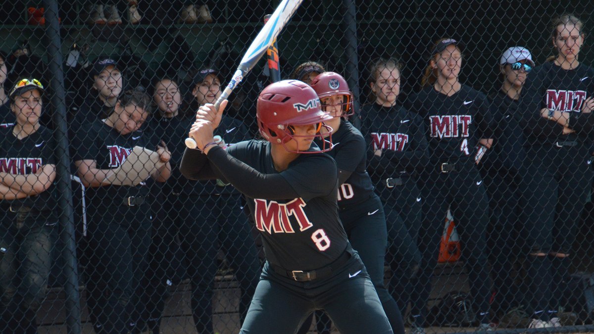 Walk-off Winners! @mitsoftball earned an exciting extra-inning win over Babson to advance to the @NEWMACsports Championship which will be held on Briggs Field!! #RollTech Recap and stats: tinyurl.com/7yb8y4k9
