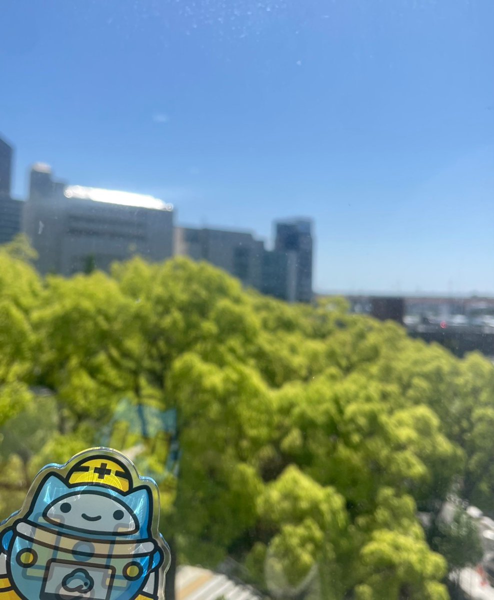 おはようございます！
今日の神戸市の天気は晴れ☀

東遊園地に赤白帽をかぶった小学生が集まっていました✨
これから神戸散策かな？？🎶
お天気も良くて絶好のお散歩日和ですね🙆

今日も一日頑張りましょう！

#企業公式が毎朝地元の天気を言い合う
#企業公式相互フォロー