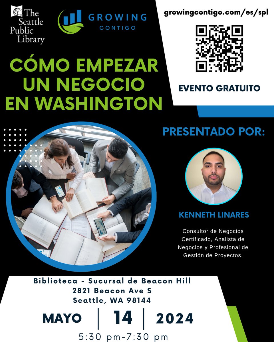 ¡El tiempo se acerca! Nuestra presentación gratuita sobre cómo iniciar un negocio está a la vuelta de la esquina. ¡Regístrate ahora para asegurar tu lugar y no perder esta oportunidad única de aprender y crecer como emprendedor!  

Registrese hoy: zurl.co/2g8H