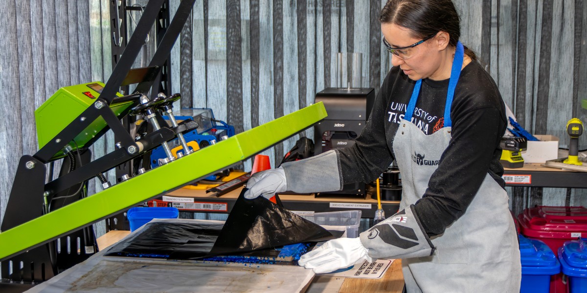 .@Lids4KidsAU is back in Tassie, based at our Tech Solutions Hub at The Makers Technology and Innovation Hub in Burnie ♻️ The grass-roots project has rescued over 114 million lids from landfill, turning them into everything from furniture to filament for 3D printers 👏